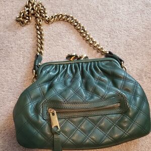 Marc Jacobs little stam bag with kisslock closure